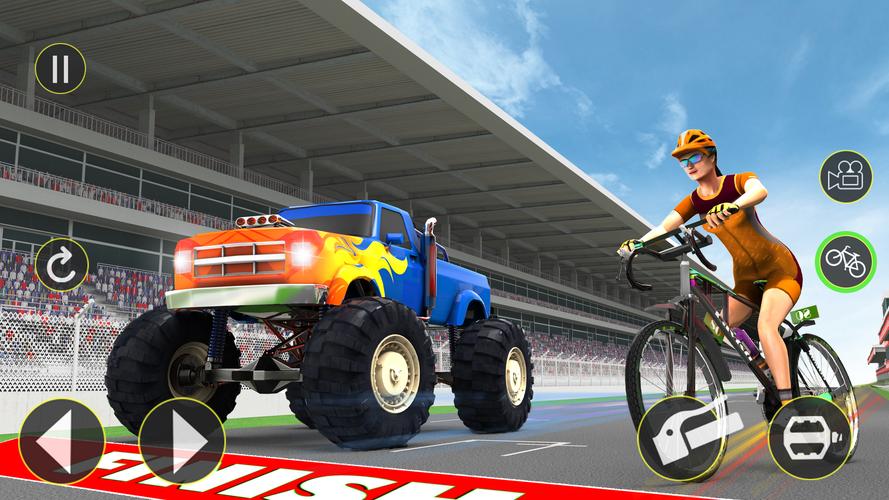 BMX Bicycle Stunts: Cycle Game Ảnh chụp màn hình 2