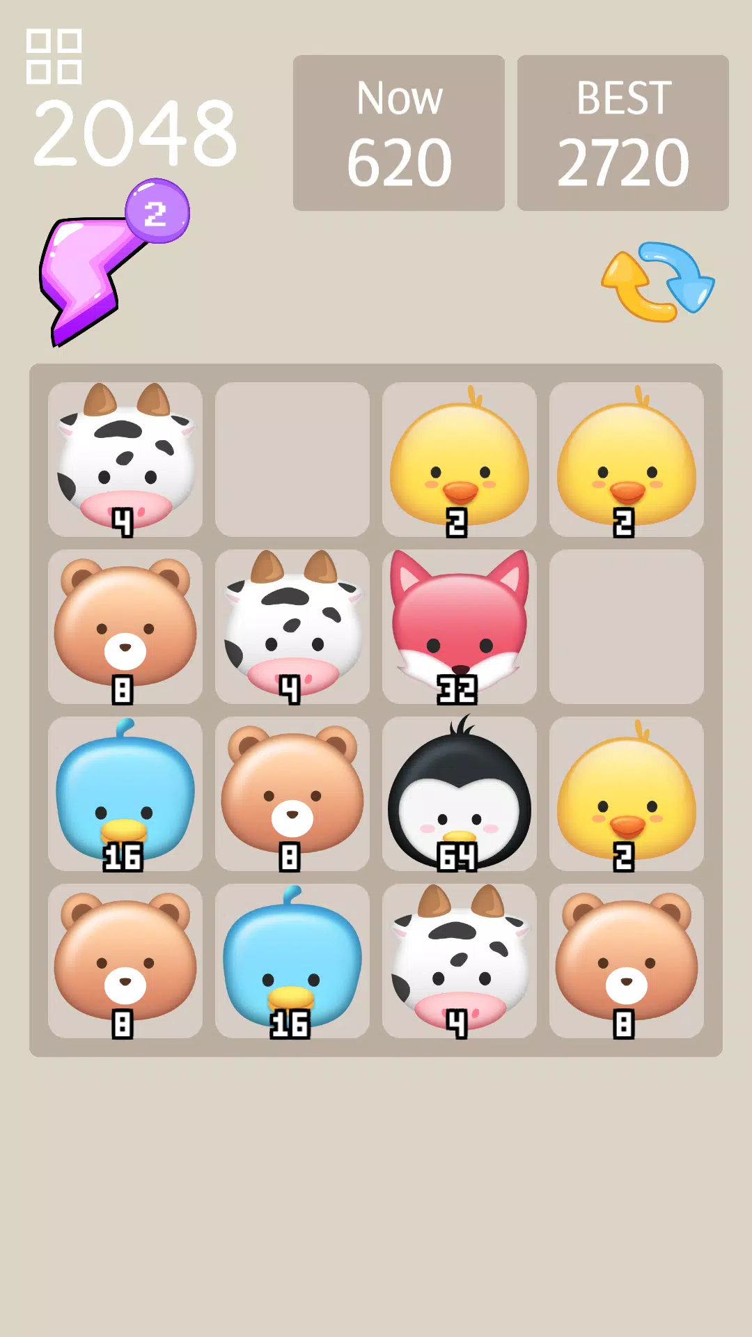 Cats Of 2048应用截图第1张