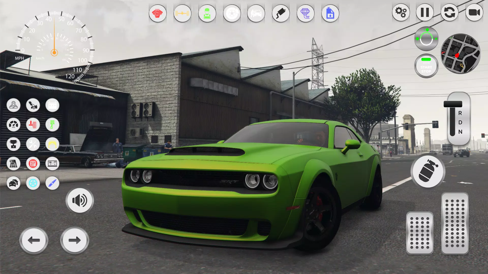 Schermata Race Muscle: Dodge Challenger 0