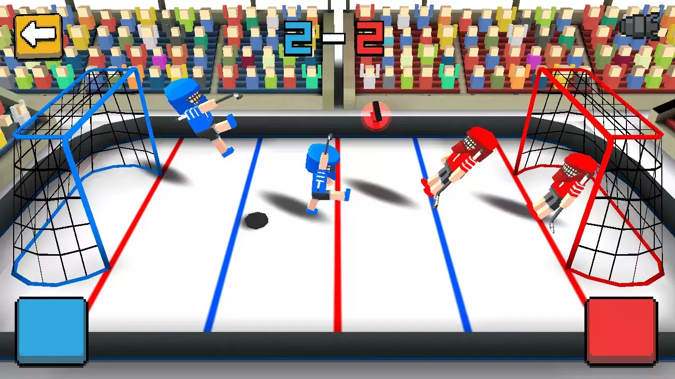 Cubic Hockey 3D Captura de pantalla 3