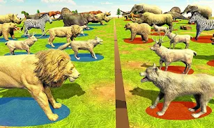 Wild Animals Kingdom Battle Screenshot 0