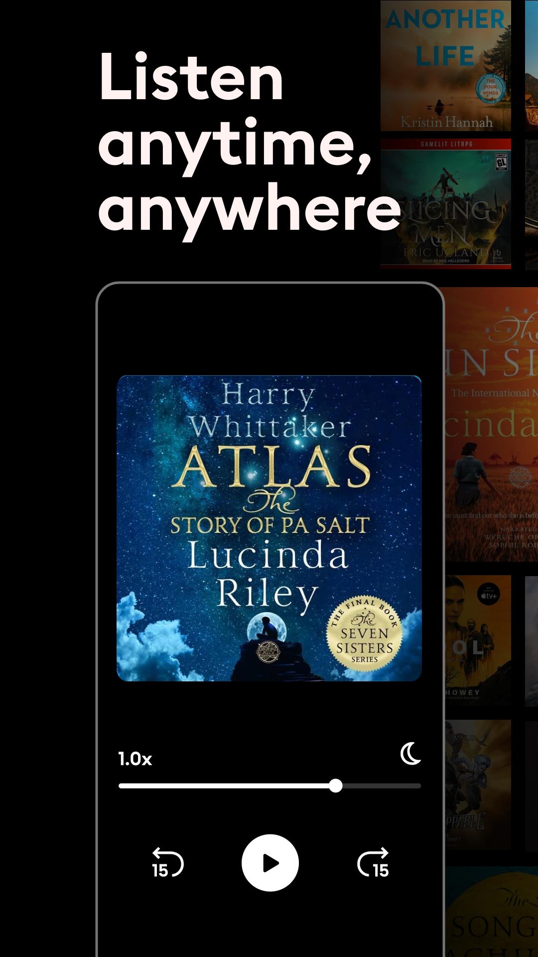 Storytel: Audiolibros y Ebooks Screenshot 1