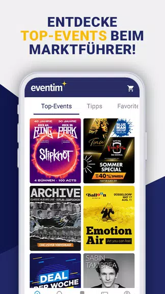 EVENTIM DE: Tickets für Events Capture d'écran 0