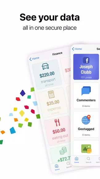 Personal Data Explorer Ekran Görüntüsü 1
