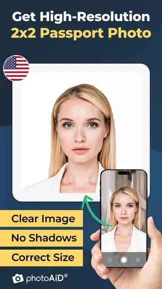 Biometrische Passbilder App Captura de tela 0