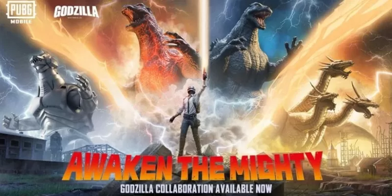 Pubg Mobile သည် Godszilla နှင့် Godzilla နှင့်အတူ Godzilla Royale 