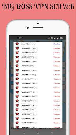 BIG BOSS VPN ภาพหน้าจอ 2