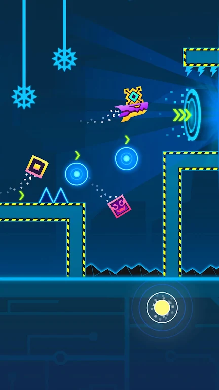 Block Dash: Geometry Jump Ảnh chụp màn hình 1