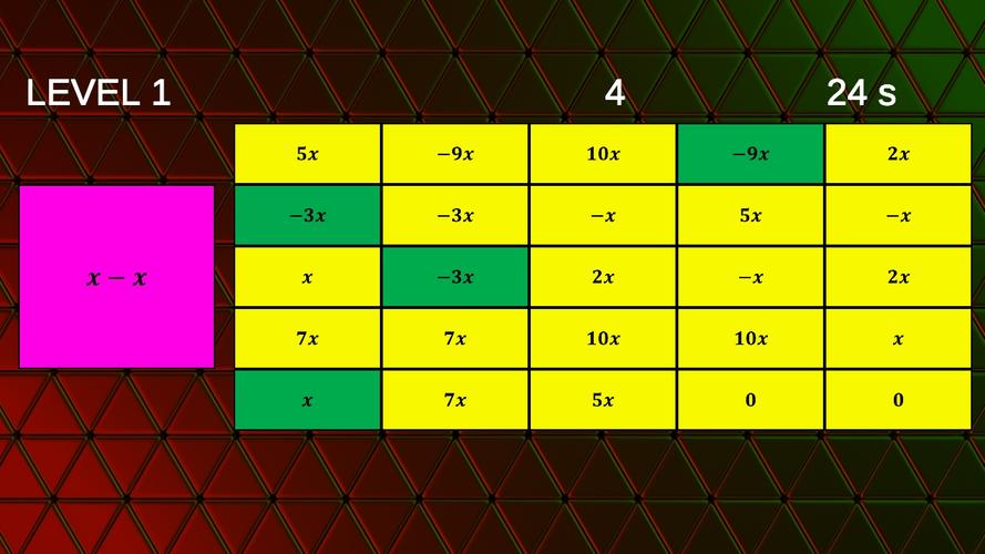 Polynomial Bingo (Mathematics) Ekran Görüntüsü 1