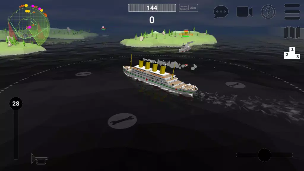 Ships of Glory: MMO warships 螢幕截圖 2