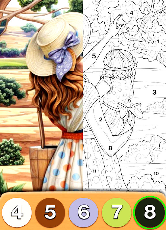 Farm Color By Number Screenshot 2