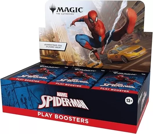 スパイダーマンMTGブースターボックス、アマゾンに再入荷