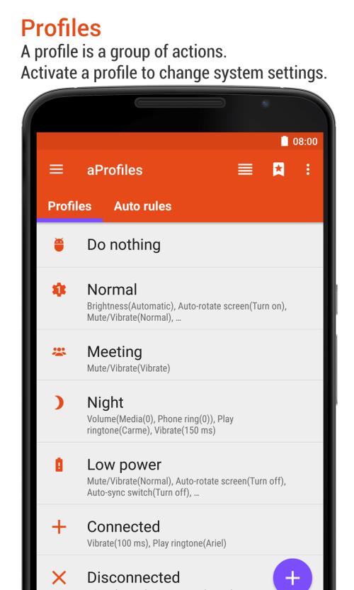 aProfiles - Auto tasks 스크린샷 0