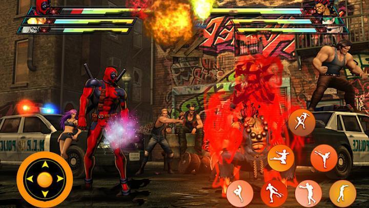 SuperHero Fighting Game:Taken7 Tangkapan skrin 2