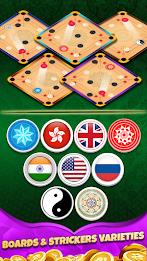 Carrom Board Offline Game Ảnh chụp màn hình 1