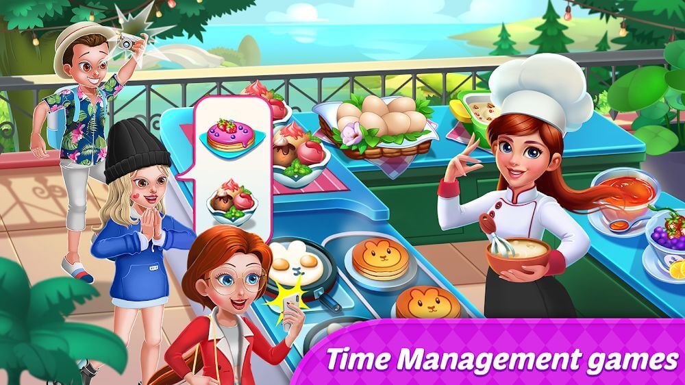 Food Diary: Girls Cooking game Screenshot 0