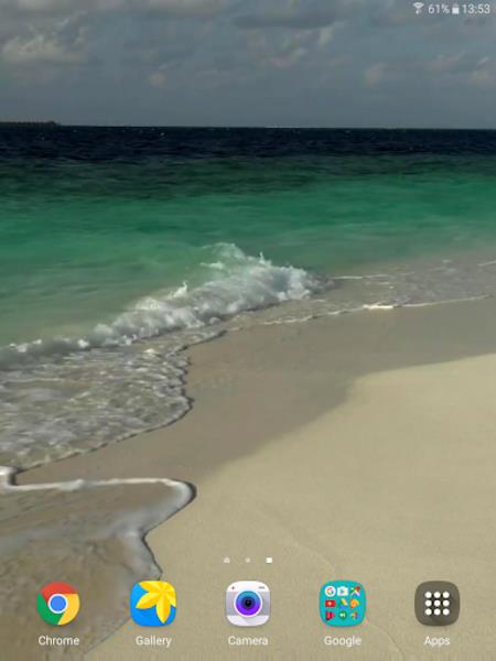 Tropical Beach Live Wallpaper স্ক্রিনশট 3