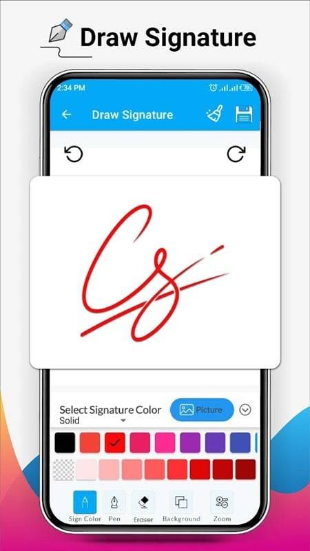 Signature Maker Pro Скриншот 0