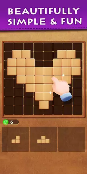 Wood Block Puzzle Classic Game 스크린샷 3