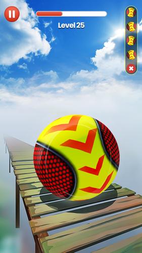 Rolling Sky: Balance Ball Game Captura de tela 2