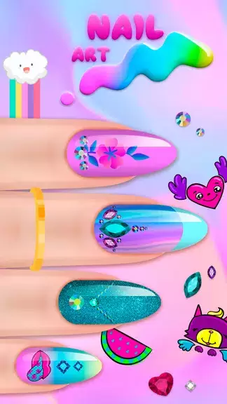 Girls Nail Salon Game:Nail Art应用截图第2张