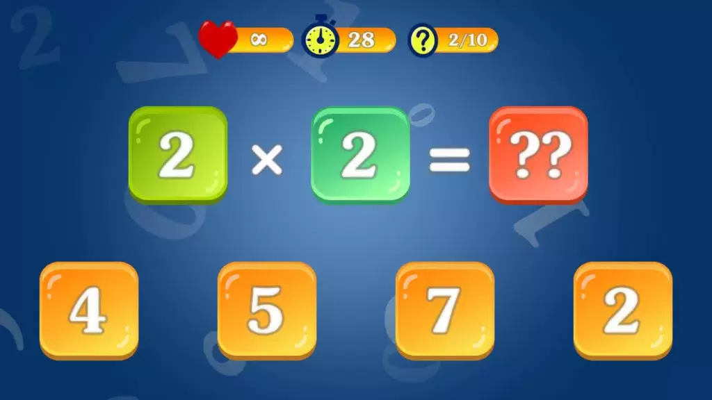 Multiply & Division (2х2) স্ক্রিনশট 0