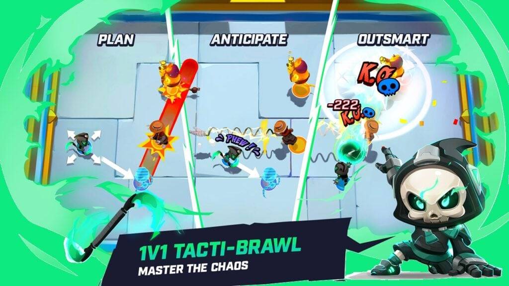 バンプ！ SuperBrawlは、AndroidでのUbisoftの新しい1V1戦略ゲームです