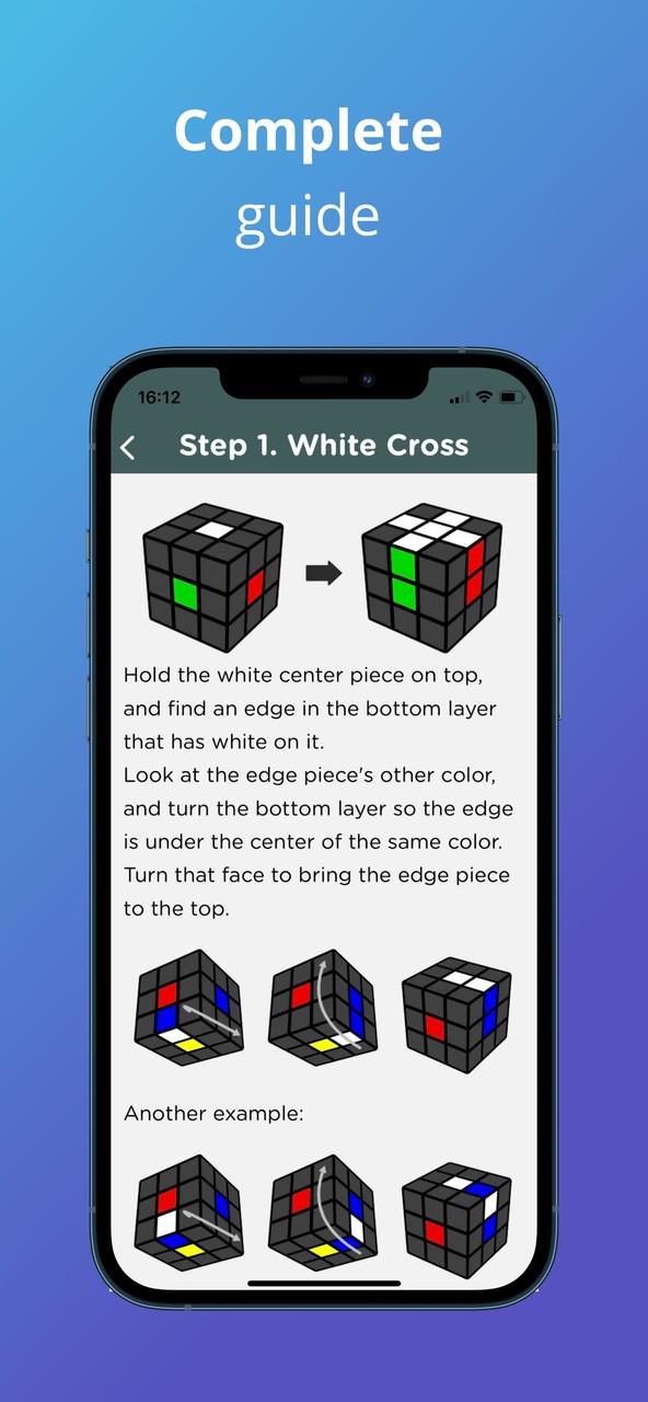 Rubik Cube: Solver and Guide Tangkapan skrin 3