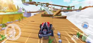 Schermata Mountain Climb: Stunt Car Game 1