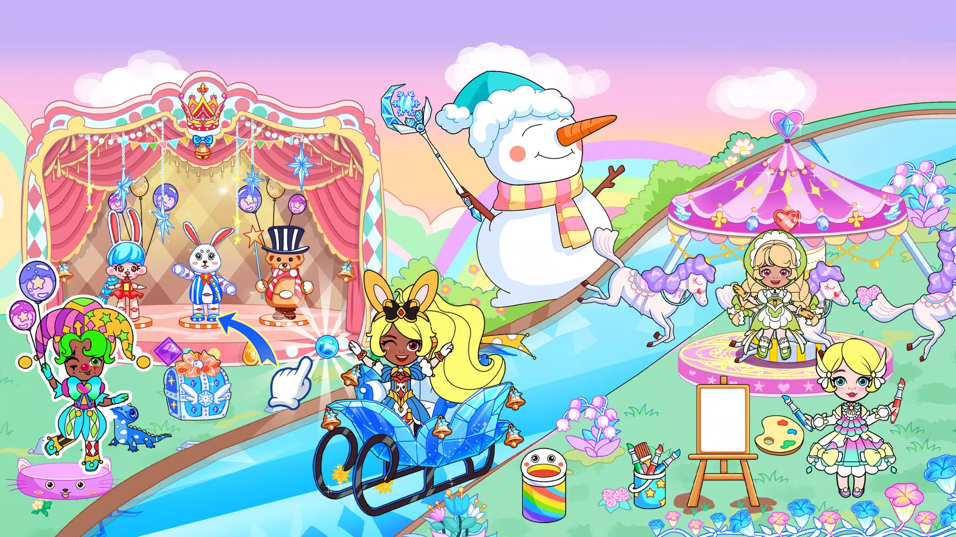 Ice Princess World Castle Life Schermafbeelding 2