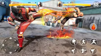 Kung Fu Fighting Karate Games 스크린샷 0