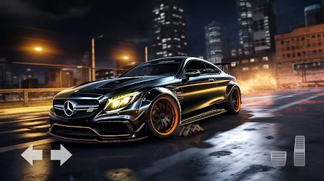 C63 AMG Drift Simulator Ảnh chụp màn hình 1