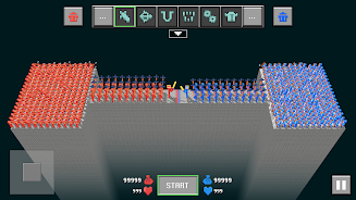 Blocky Ragdoll Battle Screenshot 1