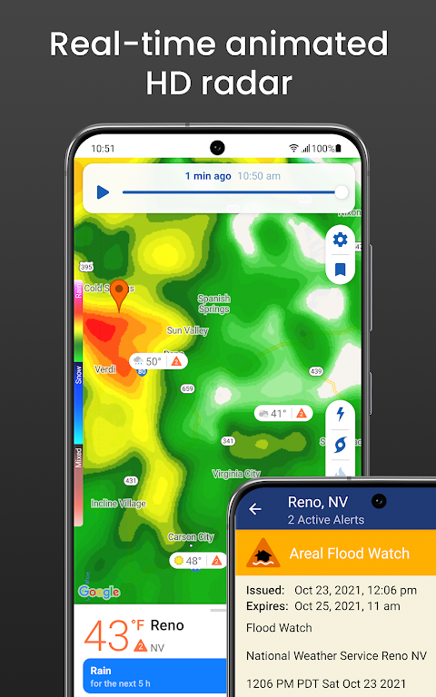 Clime: NOAA Weather Radar Live Screenshot 2