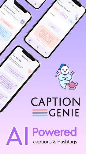 Caption Genie: AI Caption Tool স্ক্রিনশট 0