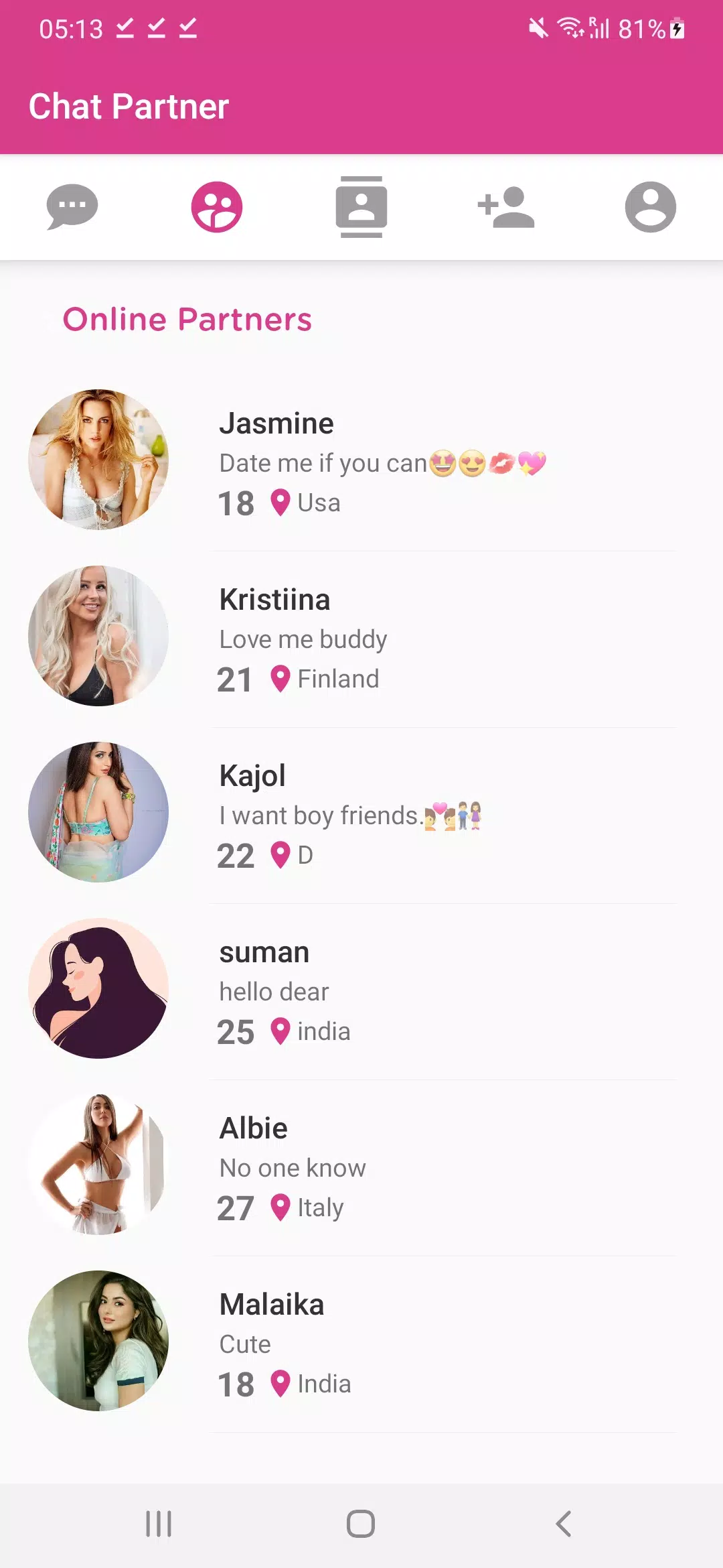 Chat Partner Screenshot 3