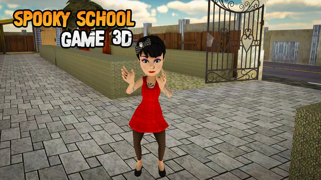 Playtime Spooky School Game Tangkapan skrin 3