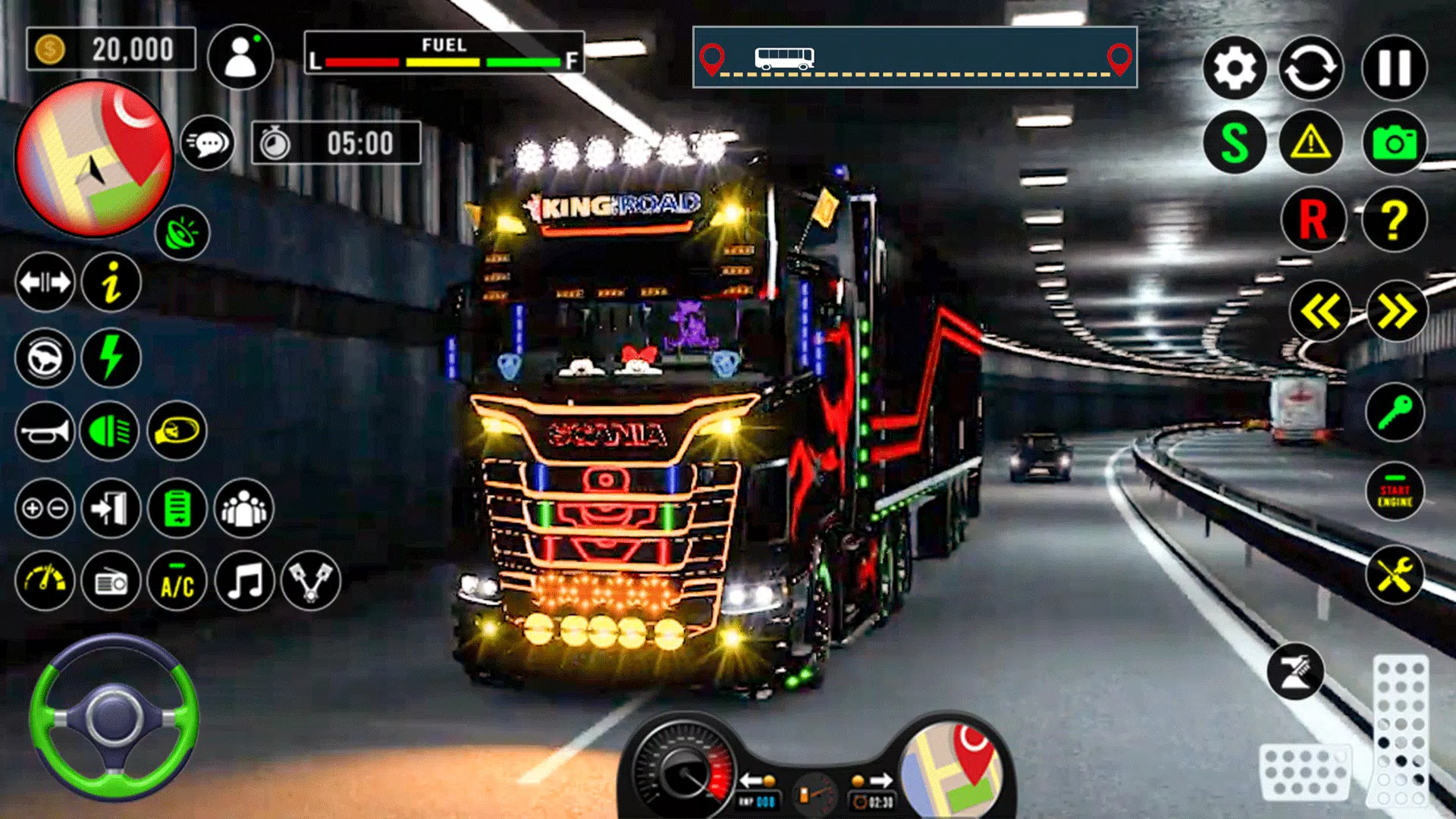 US Truck City Transport Sim 3d 螢幕截圖 3