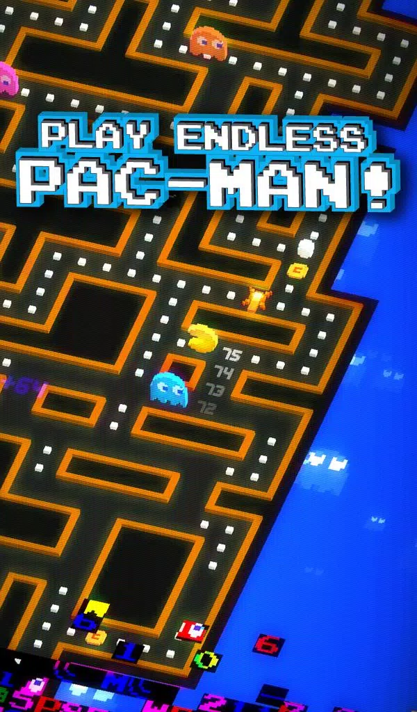 PAC-MAN 256 - Endless Maze Captura de tela 0