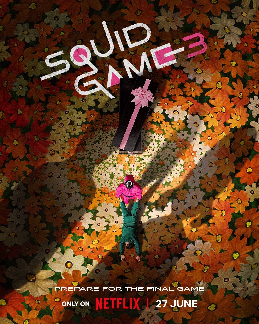 Affiche de la saison 3 du jeu de squid