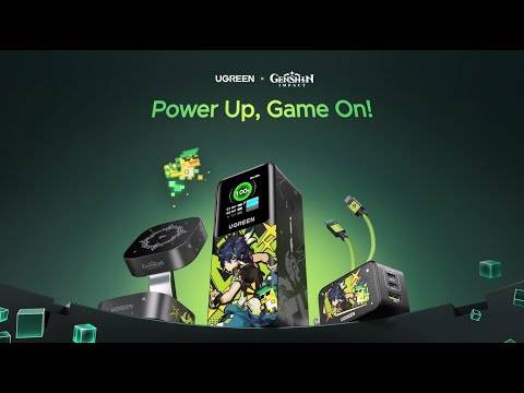 Genshin影響主題的充電必需品