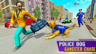 US Police Dog Crime Chase Game 螢幕截圖 3