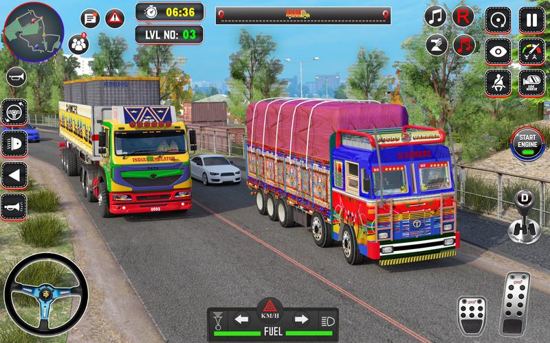 Indian Truck Drive Truck Games स्क्रीनशॉट 3