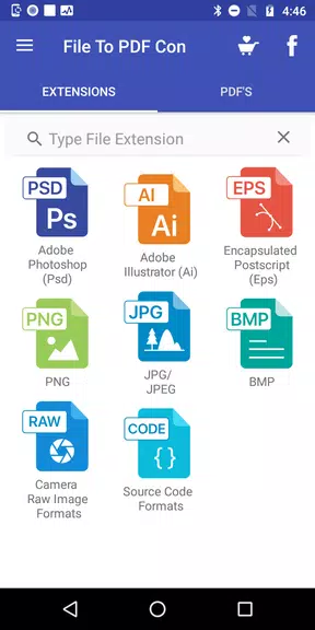 File to PDF Converter(AI, PSD) Zrzut ekranu 0