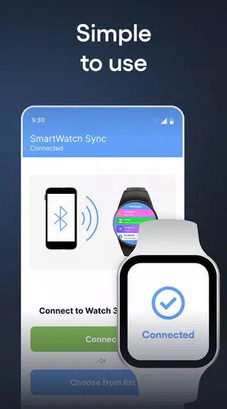 SmartWatch & BT Sync Watch App スクリーンショット 1