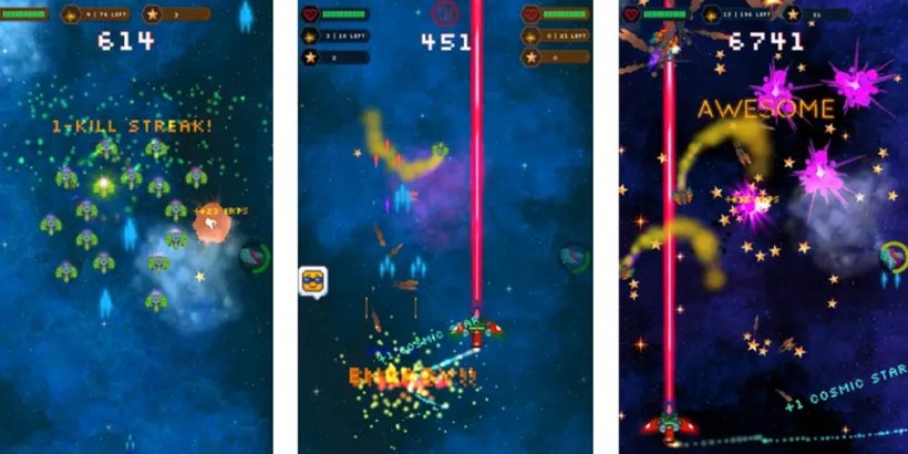 Wars of Wanon membolehkan anda menembak Aliens dan Dodge Bullets Galaga-style, keluar sekarang