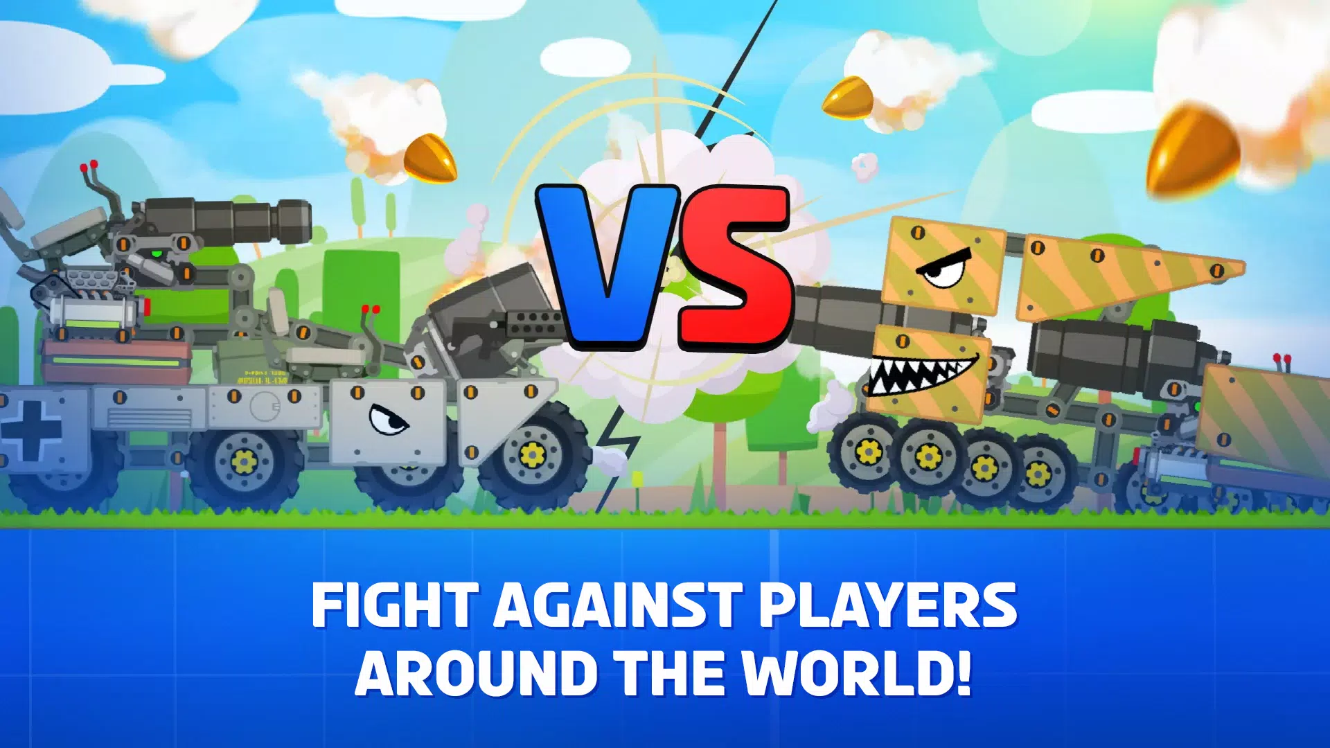 Super Tank Rumble: Origin Schermafbeelding 1