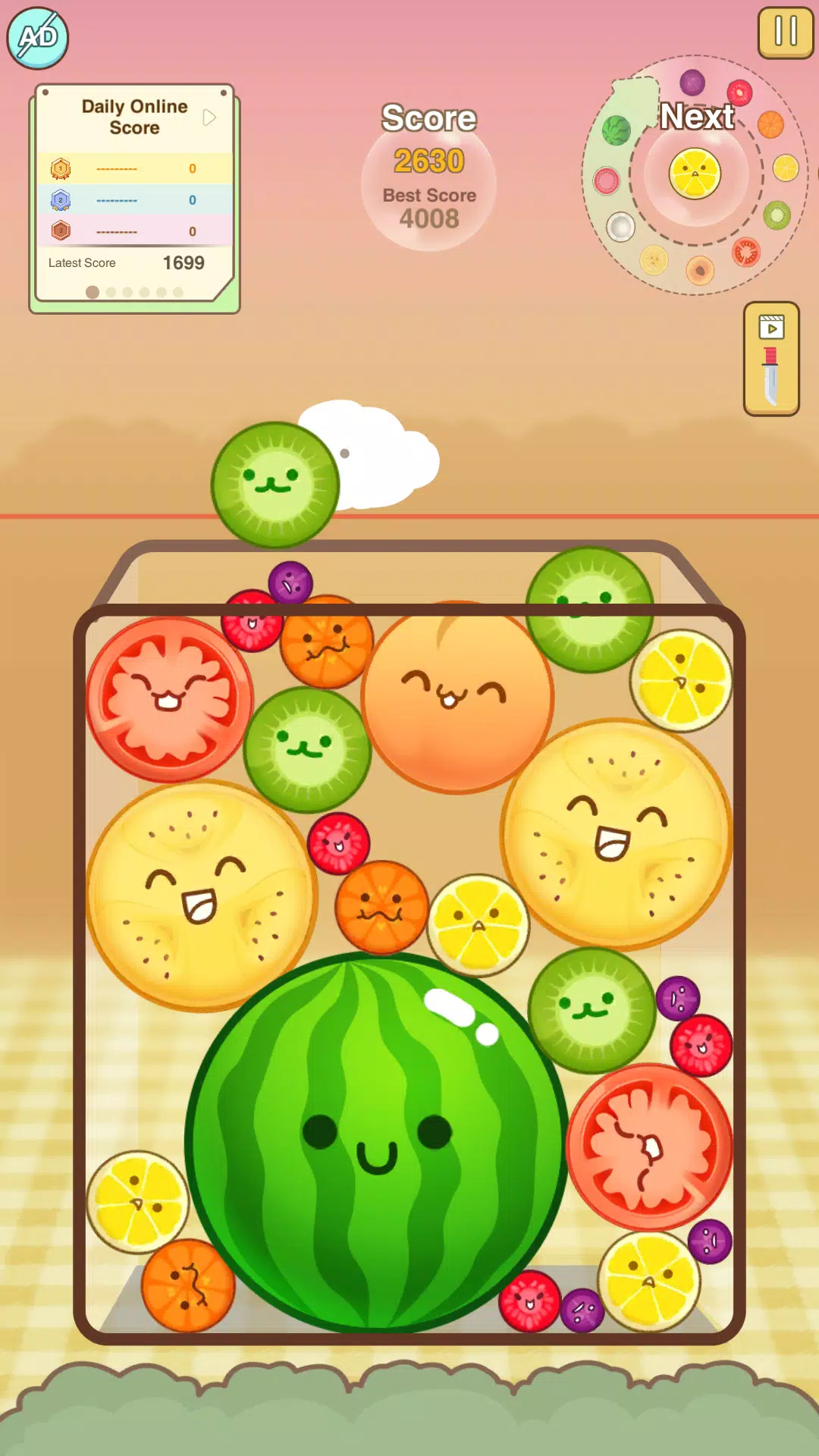 Watermelon Merge Game应用截图第0张