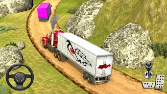 Euro Truck Racing Games Captura de pantalla 1