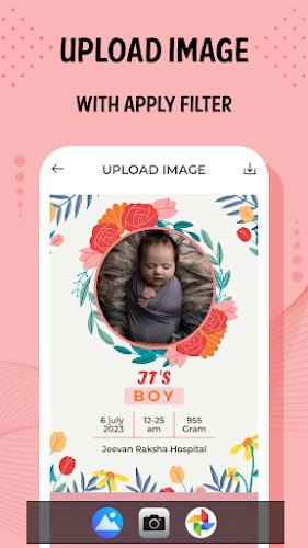 NewBorn Baby Photo Frame Captura de pantalla 3